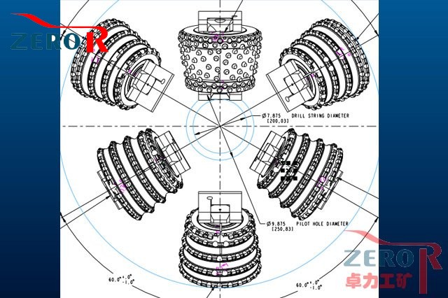 反井鉆機擴孔大鉆頭 反井鉆機擴孔大鉆頭